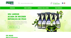 Desktop Screenshot of forthjardim.com.br